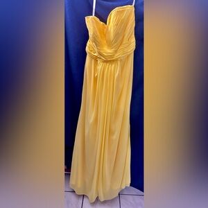 Strapless long dress